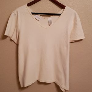Liz Claiborne ribbed shirt